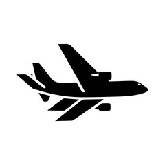 vector illustration of airplane