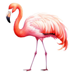 Fototapeta premium PNG Animal flamingo cartoon bird.