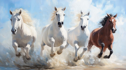 Wild horses