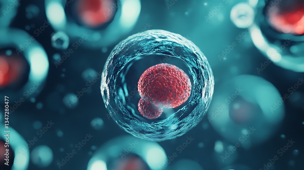 Poster digital interpretation of a cellular system