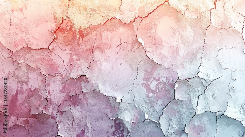 Poster textural elegance is highlighted through soft colors that blend seamlessly, creating a tranquil and 