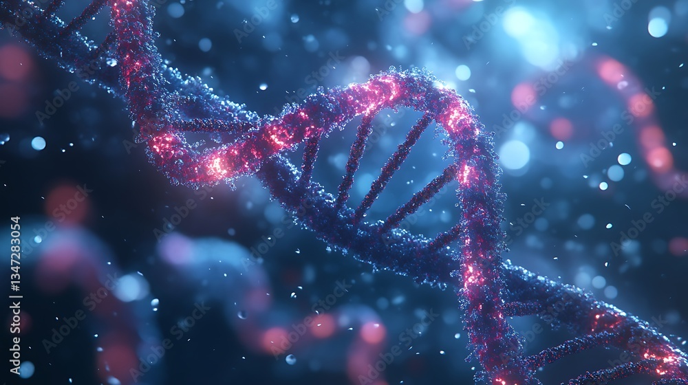 Poster advanced visualization of a complex biological structure