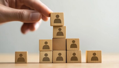 Human Resource Manager'S Organizational Chart: A Visualization Of Career Advancement, Hiring, And Professional Growth In The Workplace