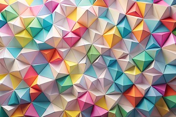 Cubs  Abstract Geometric Background Design