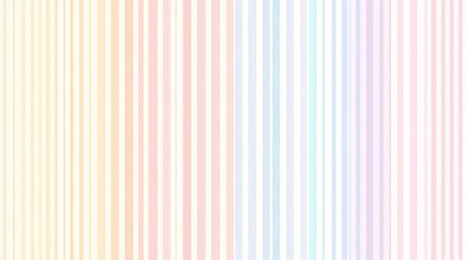 Obraz premium Seamless Geometric Pattern with Pastel Colored Vertical Lines
