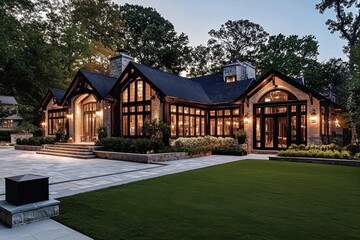 Beautifully designed residence located near the Charlotte metropolitan area.