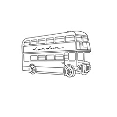 London double-decker bus