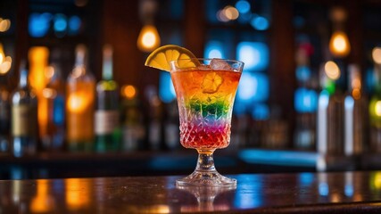 cocktail in the bar