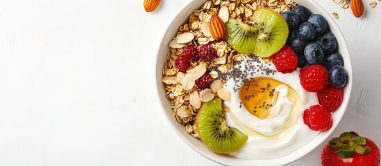 Greek Yogurt with Toppings for a Healthy Start.