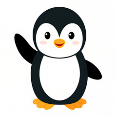 Obraz premium penguin on snow