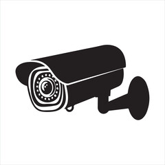 Security Surveillance Camera silhouette
