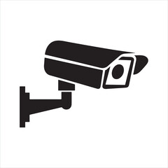 Security Surveillance Camera silhouette
