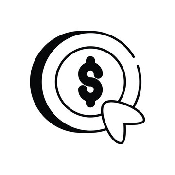 PPC vector icon stock illustration