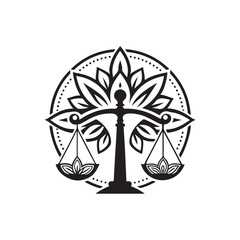 symmetry vector silhouette clip art illustration