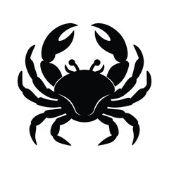 crab isolated on white background