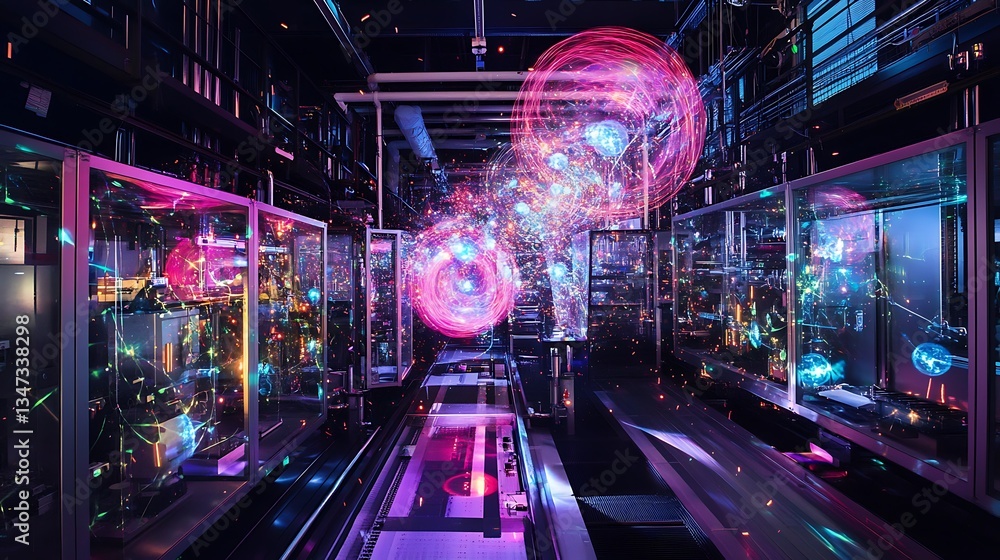 Poster photon impact: visualizing energy interactions in augmented reality