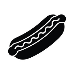 hot dog vector illustration