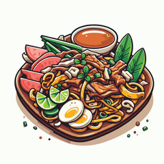 cuisine, delicious, asian, dish, food, traditional, meal, plate, malaysia, chinese, lunch, singapore, penang, dinner, tasty, char, noodles, asia, stir, shrimp, teow, sauce, gourmet, egg, hawker, kway,