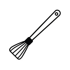 spatula isolated on white background