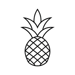 pineapple vector illustration