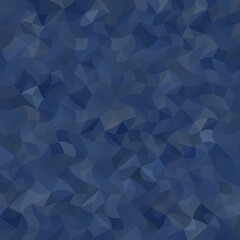 Deep navy polygonal curve design with subtle gradients.