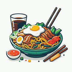 cuisine, delicious, asian, dish, food, traditional, meal, plate, malaysia, chinese, lunch, singapore, penang, dinner, tasty, char, noodles, asia, stir, shrimp, teow, sauce, gourmet, egg, hawker, kway,