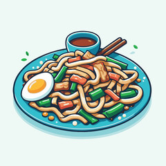 cuisine, delicious, asian, dish, food, traditional, meal, plate, malaysia, chinese, lunch, singapore, penang, dinner, tasty, char, noodles, asia, stir, shrimp, teow, sauce, gourmet, egg, hawker, kway,