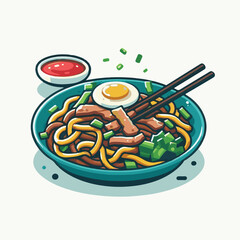 cuisine, delicious, asian, dish, food, traditional, meal, plate, malaysia, chinese, lunch, singapore, penang, dinner, tasty, char, noodles, asia, stir, shrimp, teow, sauce, gourmet, egg, hawker, kway,