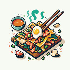 cuisine, delicious, asian, dish, food, traditional, meal, plate, malaysia, chinese, lunch, singapore, penang, dinner, tasty, char, noodles, asia, stir, shrimp, teow, sauce, gourmet, egg, hawker, kway,