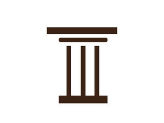 Piler icon and illustration design 