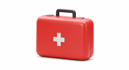 Red First Aid Kit