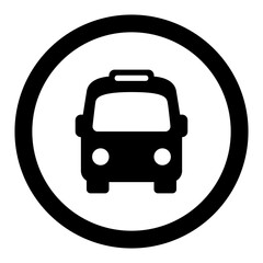 Public Transport Bus Icon