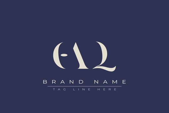 OAQ abstract letter logo design. This logo is designed by three abstract letters.