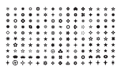 Stars Collection With various graphics elements. 