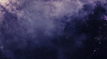 Obraz premium Ethereal Smoky Midnight Gradient with Deep Violet Melting into Textured Abstract Background