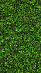 Uniform, lush green grass background, perfect for eco-friendly designs and nature lovers.

