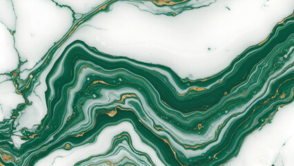 Beautiful white green marble background