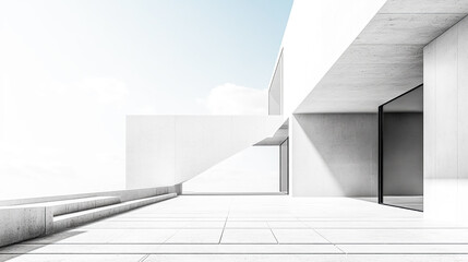 Obraz premium Futuristic Abstract Hexagonal Background with Glowing Lights and Digital Grid – Generative AI Design