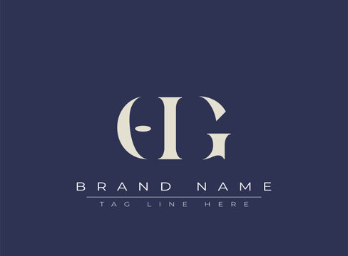 OIG abstract letter logo design. This logo is designed by three abstract letters.