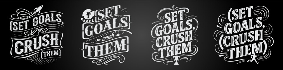 Soar High with Inspirational Chalkboard Art and Typography That Fuels Your Ambition and Creativity