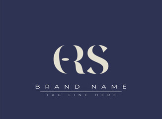 ORS abstract letter logo design. This logo is designed by three abstract letters.
