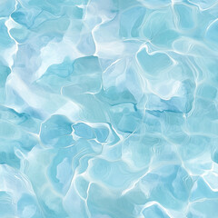 Obraz premium Light Water Surface Seamless Tile 