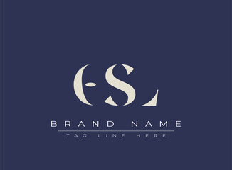 OSL abstract letter logo design. This logo is designed by three abstract letters.