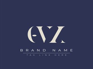 OVX abstract letter logo design. This logo is designed by three abstract letters.