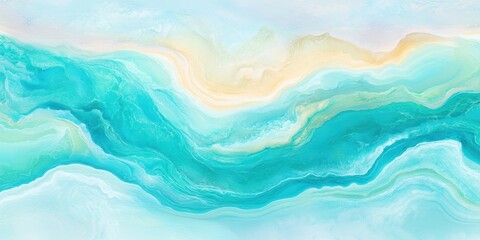 Obraz premium Frozen North Pole Coastline with Ice Formations and Arctic Waters Banner