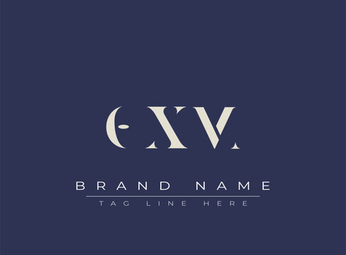 OXM abstract letter logo design. This logo is designed by three abstract letters.