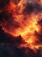 Fototapeta premium Celestial Vibrancy