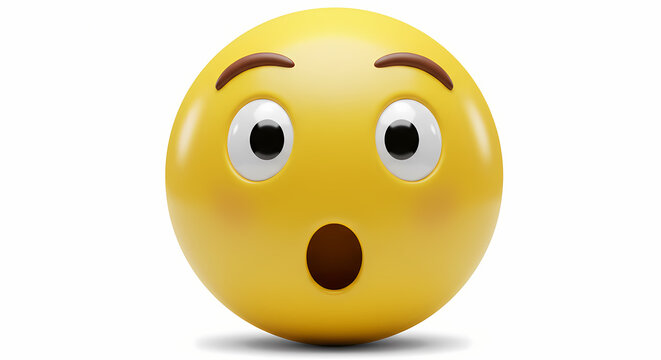 Surprised Emoji Face
