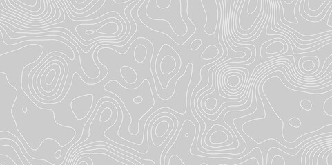 Abstract topographic contours map background. Panorama view gradient multicolor wave curve lines banner background design. Retro, pattern, Outline, Vintage, Detailed, Contour, Topographic map, art, 3d