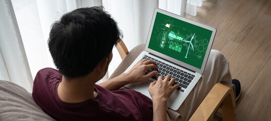 Computer Software Leading the Way in Green Business strategy and Sustainability, promoting...